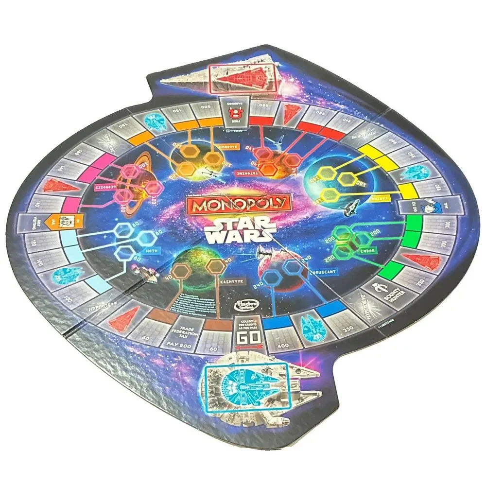 2015 Monopoly Star Wars Edition Hasbro B0324 Complete Board Game w Box